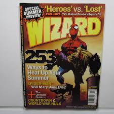 Wizard Comics Magazine Jun 2007 No 188 Spider Man, Green ...