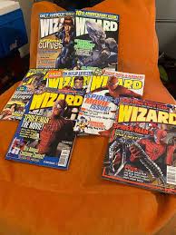 LOT OF 7 WIZARD MAGAZINES ( MARVEL) | Mercari