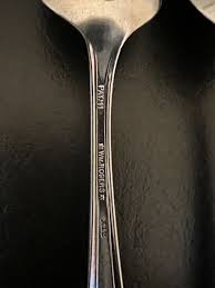 Rare vintage Wm. Rogers PAT 11, X12 silverplate teaspoons ...