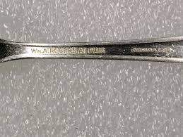 Oneida Ltd. Wm A Rogers Rosalie Silverplate Flatware Lot 12 ...