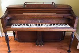 Wm. Knabe Upright Piano Mignonette 1942 Walnut | Reverb