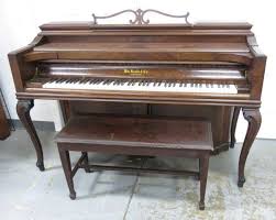 knabe Spinet Upright Piano