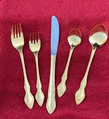 20 Piece Rogers by Kenwood Luxurious Gold Plated ...