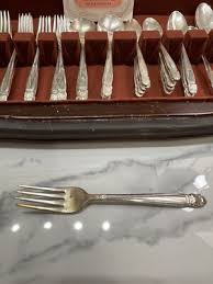 HOLMES & EDWARDS COLLECTION OF INLAID SILVERPLATE DANISH PRINCESS 52 Pcs. +CHEST | eBay