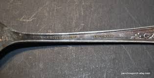 Vintage Meadowbrook Silver Plate Serving Spoon Meat Fork ...