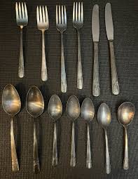 H WM Rogers Mfg Co Original Rogers Silverplate Dinner ...