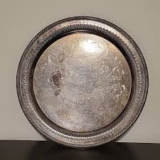 Dining | Silver Serving Tray | Poshmark
