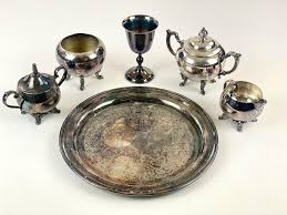 Lot - Large Tea Service and Other SIlver Plated Hollowware