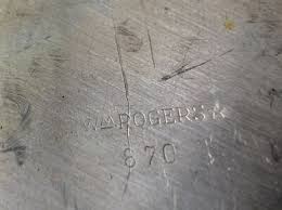 VINTAGE WM ROGERS ROUND SILVERPLATE SERVING DISH 10 1/4 inch ...