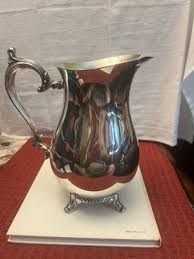 WM Rogers 817 Vintage Silverplate Water Pitcher With eagle ...
