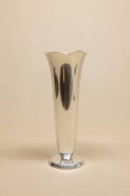 Vintage Art Deco Silver-Plated Vase by Richard Riemerschmid ...