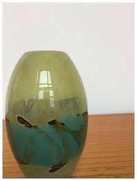 Mdina art glass vase. For Sale at Ruby Lane