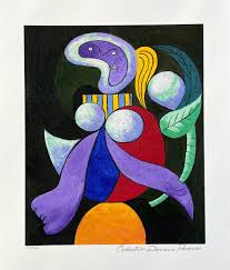 Pablo Picasso WOMAN WITH A FLOWER Estate Signed & Numbered ...