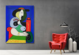 Femme à La Montre by Picasso Ready to Hang Canvas,modern ...