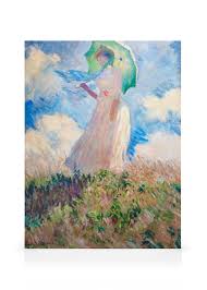 Monet – Woman with a Parasol Canvas Print | Desenio