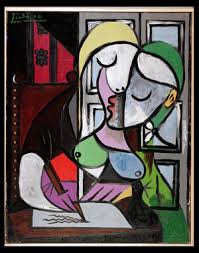 Image of Woman has the watch, 1936 (oil on canvas) by Picasso, Pablo (1881-1973)