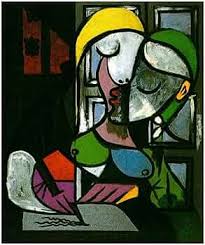 Amazon.com: Canvas Oil Paintings Pablo Picasso 1934 FemmeWall Art Posters and Prints Canvas Wall Art Abstract Pictures for Living Room and Bedroom Home Decor（80x96cm）31x38inch,Unframed): Paintings