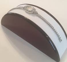 Vintage Antique 14K White Gold Diamond Lady Elgin 23 Ladies Watch *bb | #2067857048