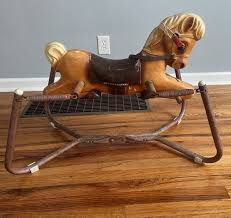 Vintage Wonder Horse 24” Wonder Pony Spring Bouncy Toy ...