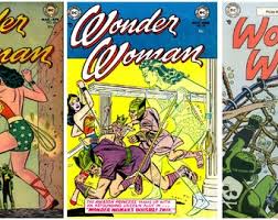 Wonder Woman Comics. DC SUPERMAN Rare Vintage. Golden Age (compact Disc No1 and No2; 1942-1964) - Etsy UK