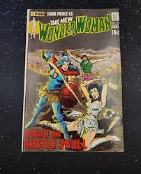 New Wonder Woman #192 Raw DC '71 Bronze Age Sekowsky ...