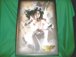 1625- Wonder Woman Wooden Wall Art 19" x 13" - DC Comics, Superheroes | eBay