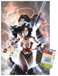 Trends International DC Comics Wonder Woman Unframed Wall Poster Print Clear Push Pins Bundle 14.725" x 22.375" : Target