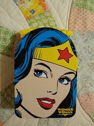 DC Comics Wonder Woman Mini Tin Container With Yellow Handle ...