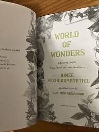 World of Wonders” By Aimee Nezhukumatathil, 2020 milkweed 1st Edition, BN | eBay