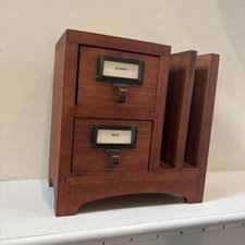 Wood Free Standing Mail Organizers Holders | eBay