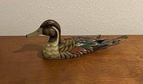 Vintage Hand Carved And Painted Wooden Duck for Sale in Deltona, FL - OfferUp
