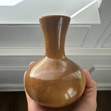 House Of Myrtlewood Vase Hand Turned Decor 5” Oregon | eBay