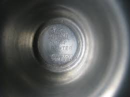 Vintage Pewter Candlesticks, Primitive Candlesticks, Pewter ...