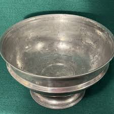 Early European Pewter Punch Bowl - Beck's Antiques & Books