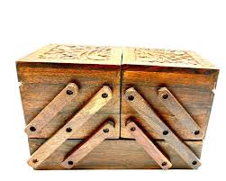 Handmade Triple Layered Wooden Jewelry Box - Etsy