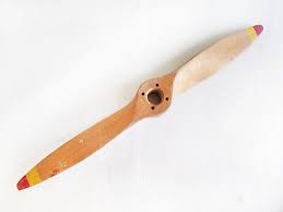 Great Vintage Ritz Eng Co Chicago 26" Wooden Model Airplane Propeller | eBay