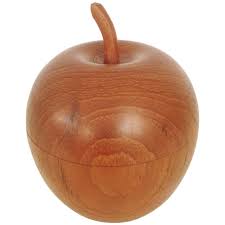 Danish Modern Teak Apple Box or Lidded Container at 1stDibs