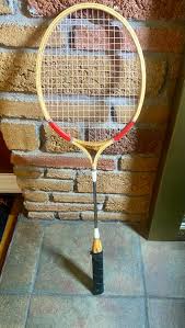 Set of Two Sportcraft Wooden Badminton Racquet / 1950s ...