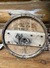 Primitive Wooden 1800's WHITE CEDAR Cylinder Butter Churn No ...