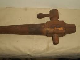 Antique Wooden Beer Barrel Wine Keg Bung Spigot REDLICH'S ...