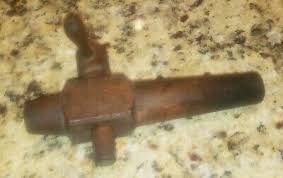 Vtg 8" Wooden Barrel Bung Wine Cask Beer Keg Spigot Spout ...