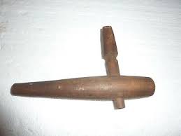 Antique Wood Wooden Beer Whiskey Barrel Tap Spigot Spout ...