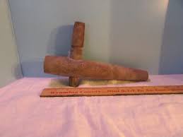 Antique - Vintage Wood Barrel or Keg Spicket. 9” —unmarked ...