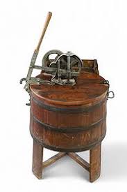 Antique Horton Miracle Wooden Barrel Washing Machine