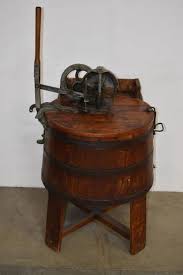 Antique Wooden Washing Machine