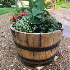 Half Barrel Planter | Wisconsin Barrel Co