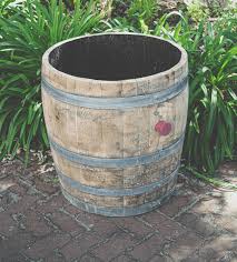 Wine Barrel Furniture Planter