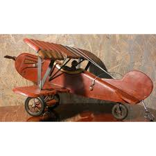 Hand-Painted Wooden Francesco Baracca SPAD S.XIII Model ...