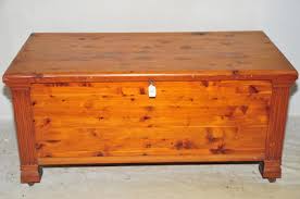 E T Burrowes Red Cedar Chest With Handles