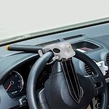 Anti-Theft Devices Foldable Car Steering Wheel Security Lock w/ 3 Keys Vehicle | eBay